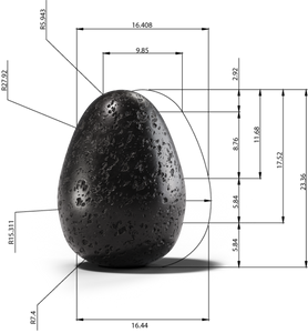 on Sale Orijin Design Thinking Egg - Howlite, Brass, Pine, Lava Stone,  Damascus Steel, Quartz, Jade Online