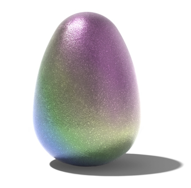 Sandblasted Iridescent Stainless Steel | Resilience