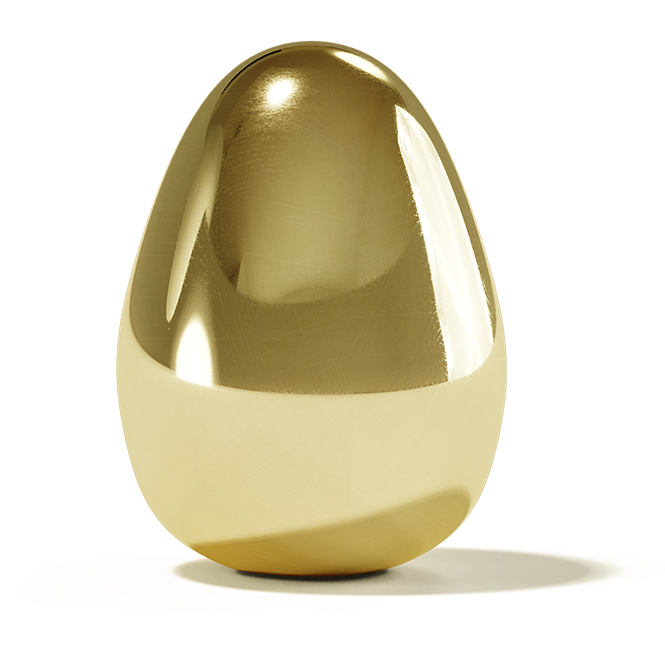 Elegant Symbolic Candy-Sized Portable Thinking Egg- Mindfulness and  Meditation Tool for the Elderly 